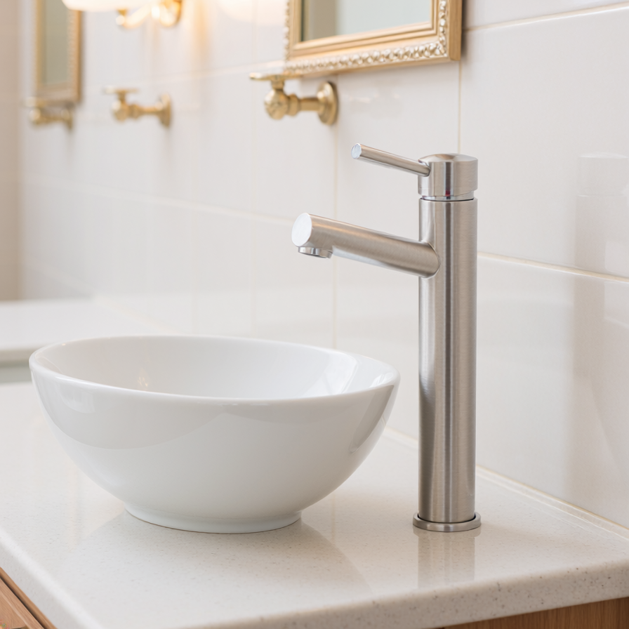 宗曄-ST-27BL 不鏽鋼面盆龍頭