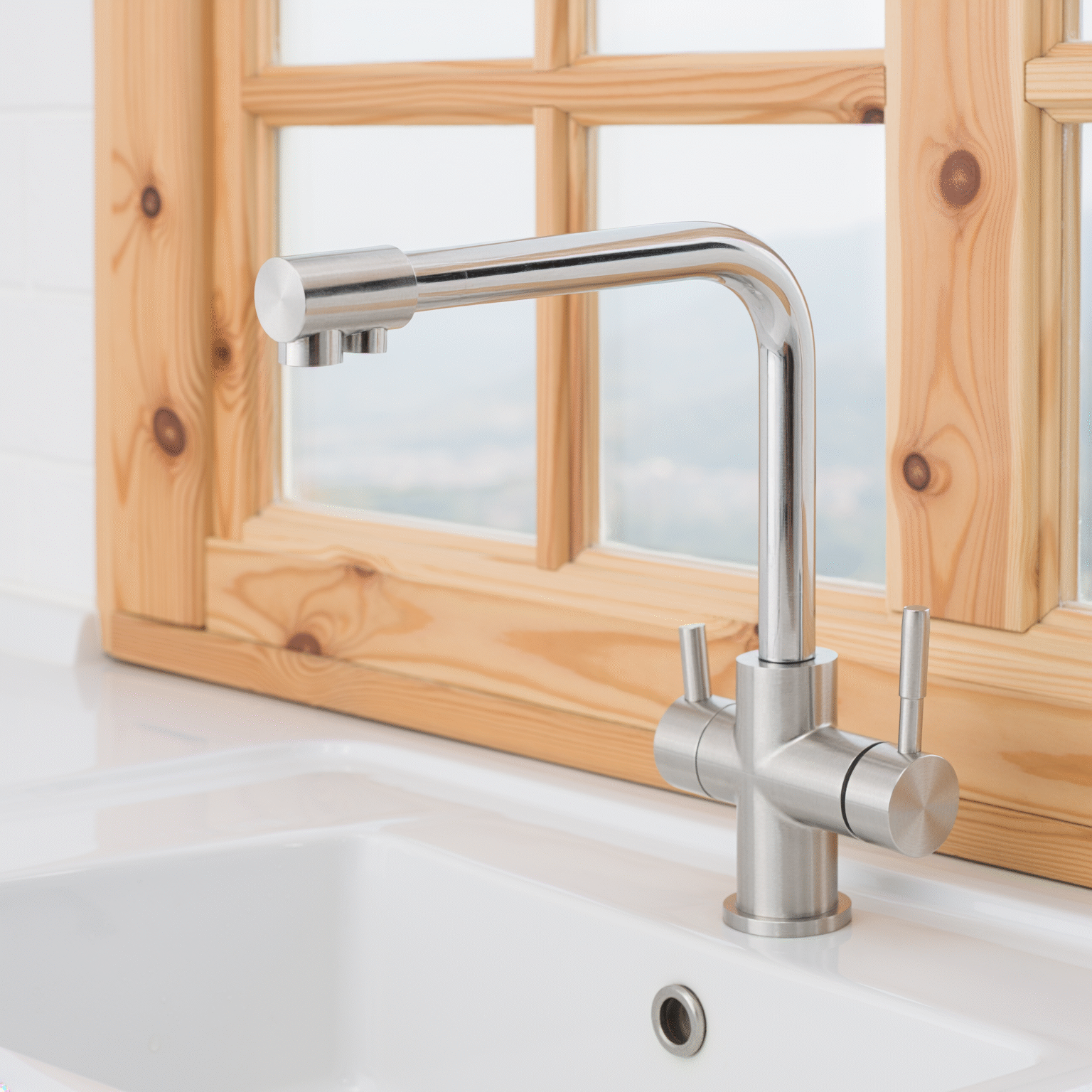 宗曄-24C-3101-1ARO抽取式廚房龍頭(拉絲)